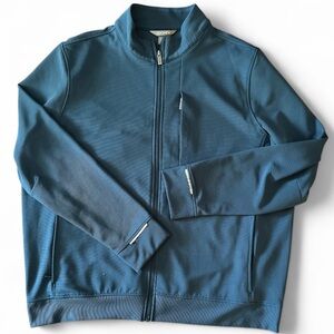 Jockey Men's Blue Zip Up Sweater XL